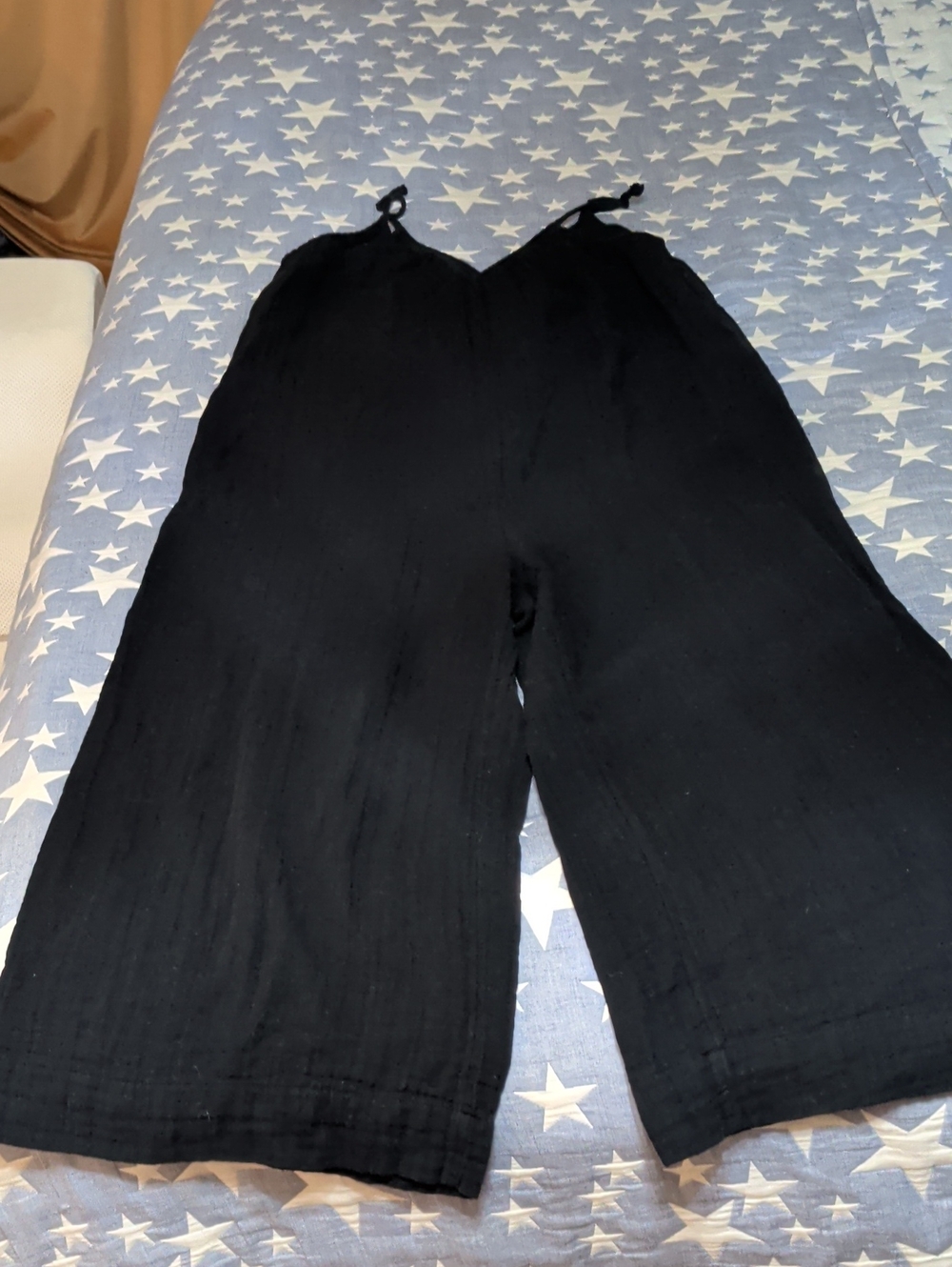 Old Navy Linen Romper M BLACK SUPER CUTE!